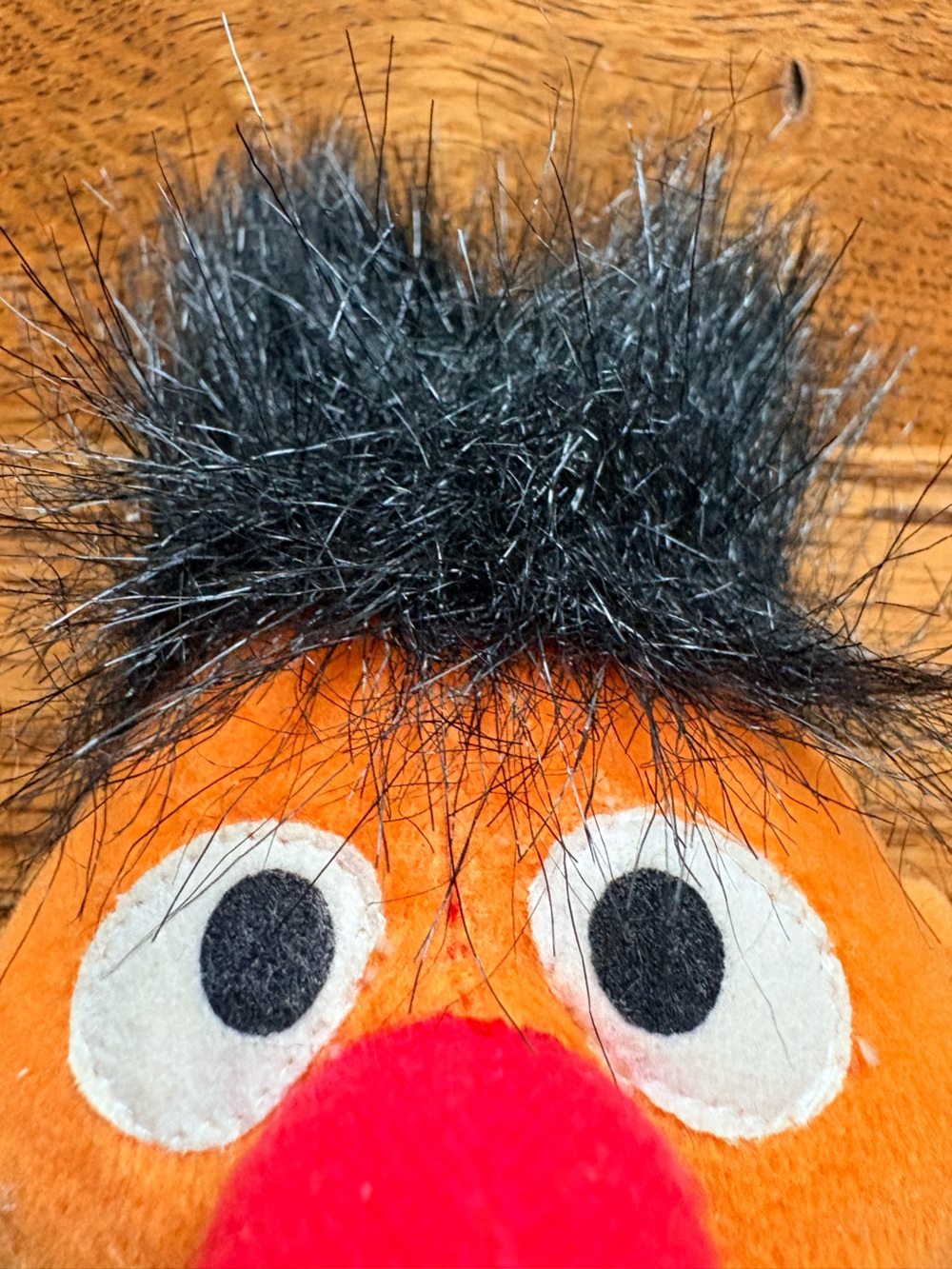 VTG 1997 TYCO/Mattel Ernie stuffed doll Sesame Street stuffie- 9 inches - Picture 9 of 15